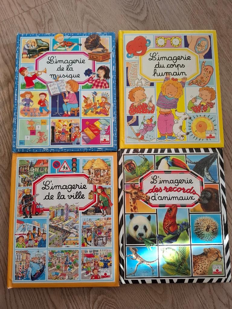 Lot de 4 Imagerie enfants, Livres, Enlèvement ou Envoi, Comme neuf