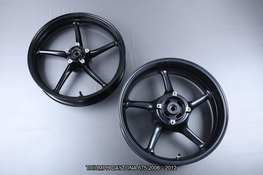 Jantes Avant Arrière AVDB pour TRIUMPH DAYTONA 675 2006 2012, Motos, Accessoires | Autre, Neuf, Enlèvement ou Envoi
