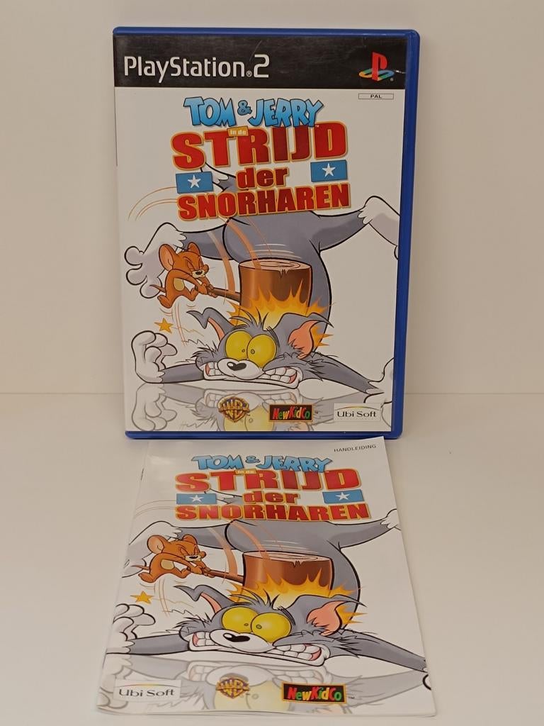 Ps2 Tom & Jerry Strijd Der Snorharen, Games en Spelcomputers, Games | Sony PlayStation 2, Ophalen of Verzenden, Zo goed als nieuw
