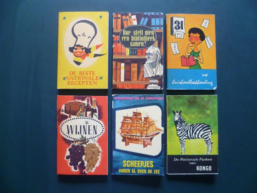 kaasfabriek franco - suisse x 6 mini boekjes   à 3 €/st, Collections, Enlèvement ou Envoi, Utilisé