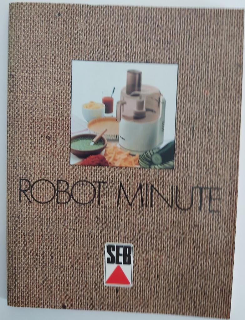 Robot minute  - recettes, Enlèvement ou Envoi, Comme neuf, Gâteau, Tarte, Pâtisserie et Desserts