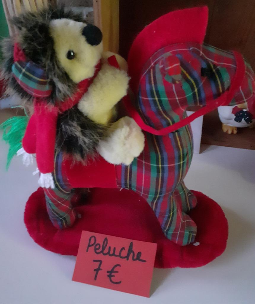 NEUVE PELUCHE DE NOEL hérisson, Enlèvement ou Envoi, Neuf, Autres types
