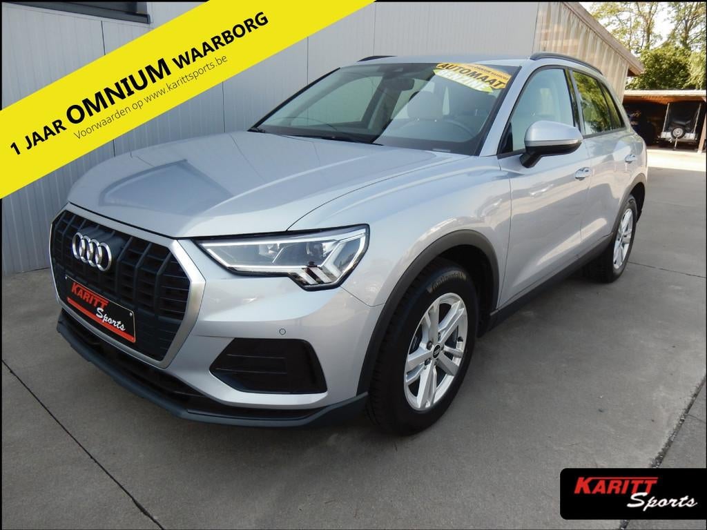 Audi Q3 1.5i 150pk AUTOMAAT/leder/cruise/ virtual cockpit, Autos, Audi, Argent ou Gris, Achat, Entreprise, 1535 kg