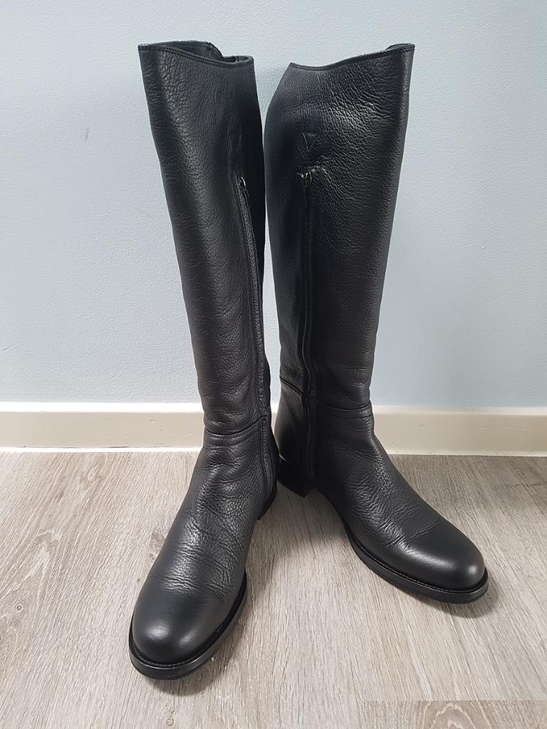 Laarzen van Jil Sander, Hoge laarzen, Zwart, Nieuw, Ophalen of Verzenden