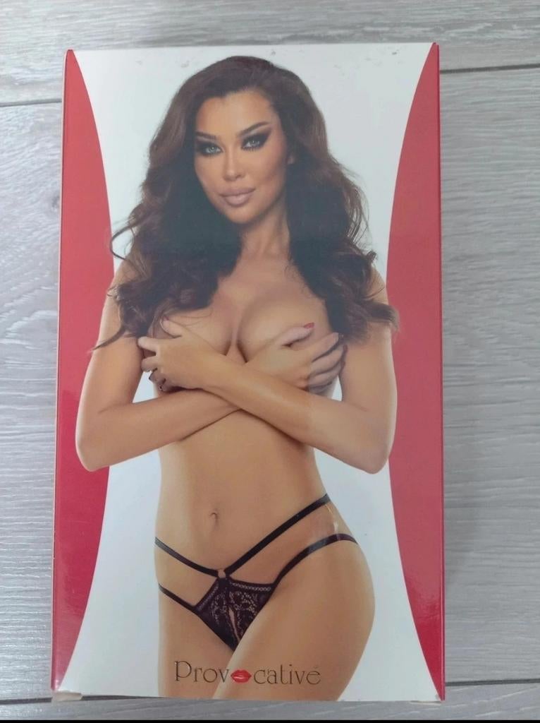 Hidden desires S-M zwarte open string, Kleding | Dames, Ondergoed en Lingerie, Provocative, Ophalen, Zwart, String