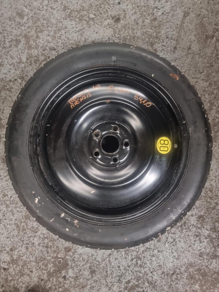Pneu de secours 5 x 100 pour Toyota Avensis 17 pouces, Autos : Pièces & Accessoires, Enlèvement, Toyota