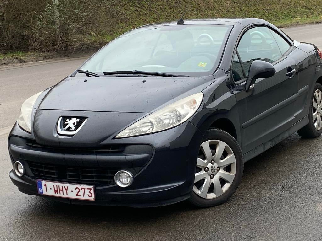 PEUGEOT 207 CC 1.6 ESSENCE 1er PROPRIO 2008 **, Autos, Achat, Entreprise, Cabriolet, Noir