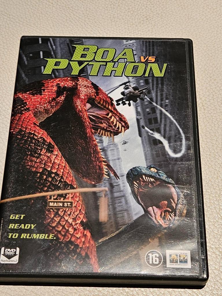 DVD 'Boa vs Python', Cd's en Dvd's, Dvd's | Actie, Zo goed als nieuw, Actie, Vanaf 16 jaar, Ophalen of Verzenden