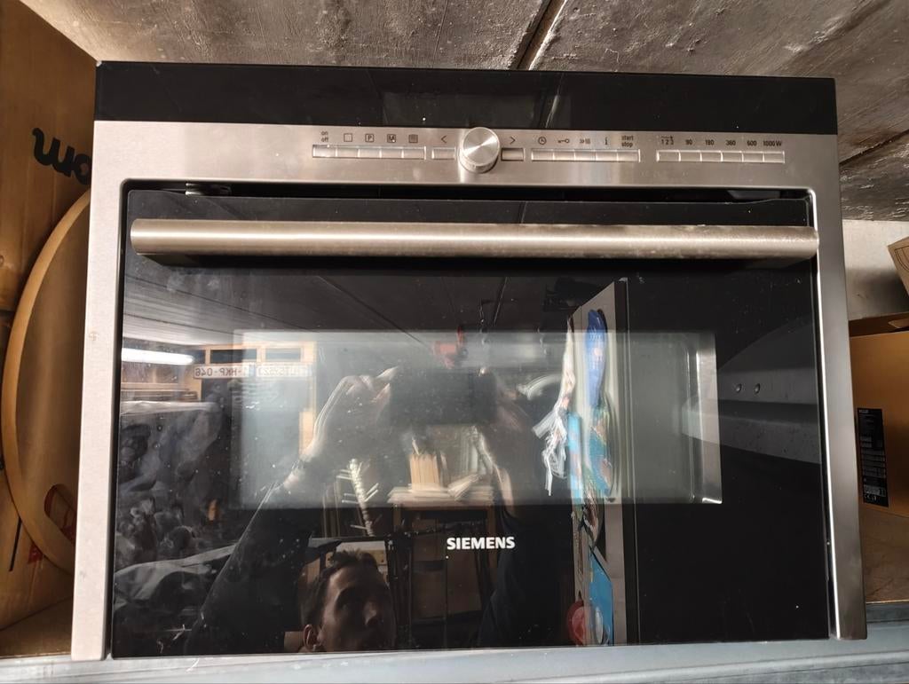 Combi microgolf oven, defecte microgolf, oven werkt nog, Ophalen, Oven
