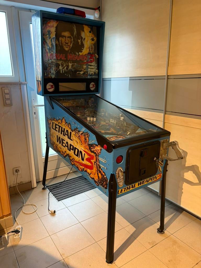 Flipper Arme Fatale 3 - Lethal Weapon - Data East, Collections, Machines | Flipper (jeu), Flipper (jeu), Data East, Enlèvement