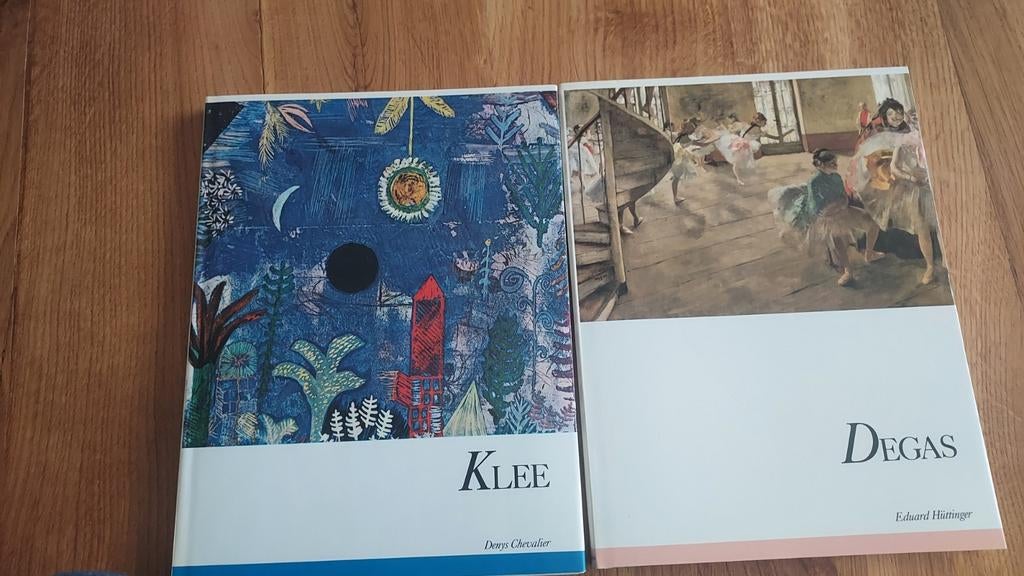 Klee- Degas kunstboeken, Ophalen
