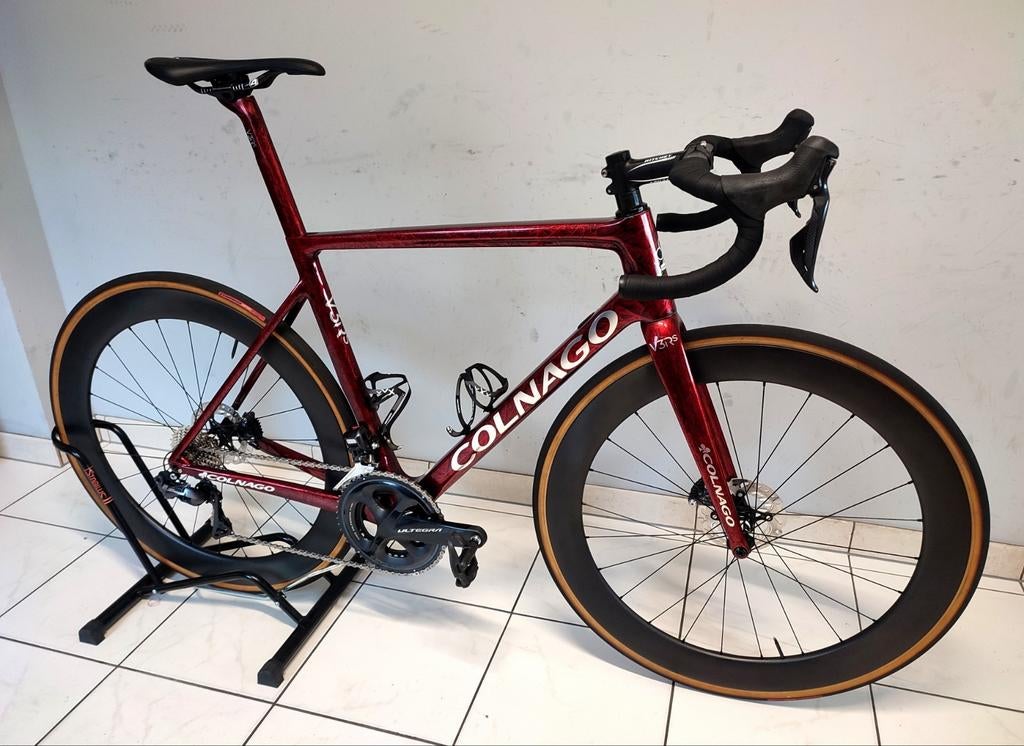 Carbon FRAMESET "Frozen Red", Enlèvement, Cadre