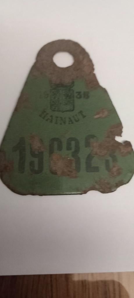 Ancienne plaque velo, Collections