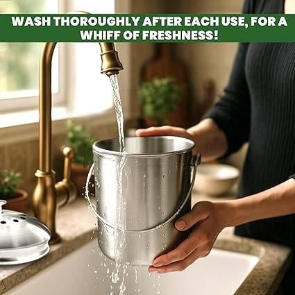 Compostbak van roestvrij staal | GRATIS LEVERING, Tuin en Terras, Aarde en Mest, Verzenden, Compostbak