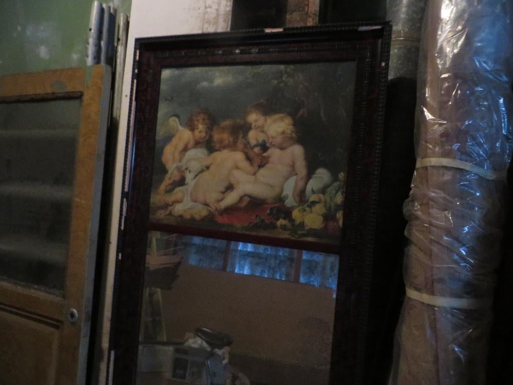 art deco spiegel 1923, Ophalen