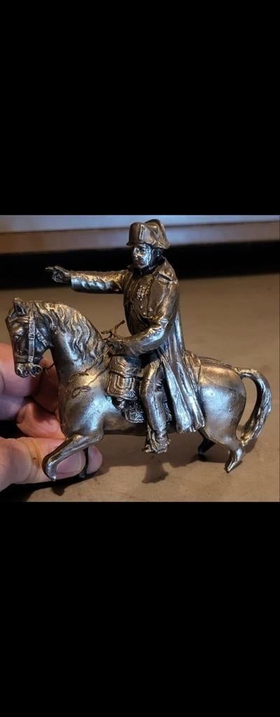 Napoleon in brons op zijn paard, Ophalen of Verzenden, Brons
