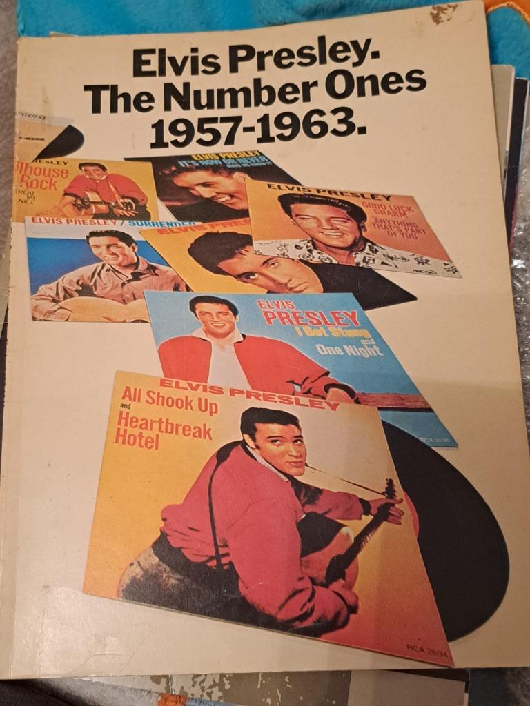 Elvis Presley 1957-1963 sheet music & lyrics, Boeken, Ophalen of Verzenden, Gelezen, Overige typen