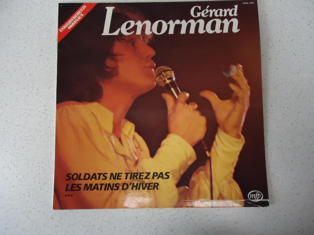 LP van "Gerard Lenorman" Les Cathédrales anno 1981., Ophalen of Verzenden, Gebruikt, 12 inch