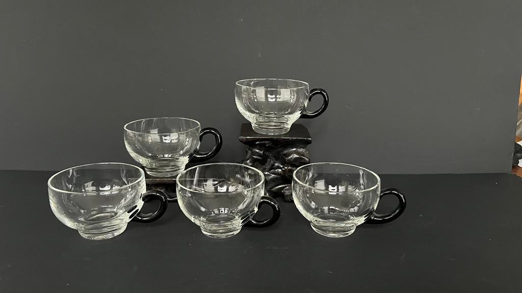 Leerdam Copier Glaasjes, Antiek en Kunst, Antiek | Glaswerk en Kristal, Ophalen of Verzenden