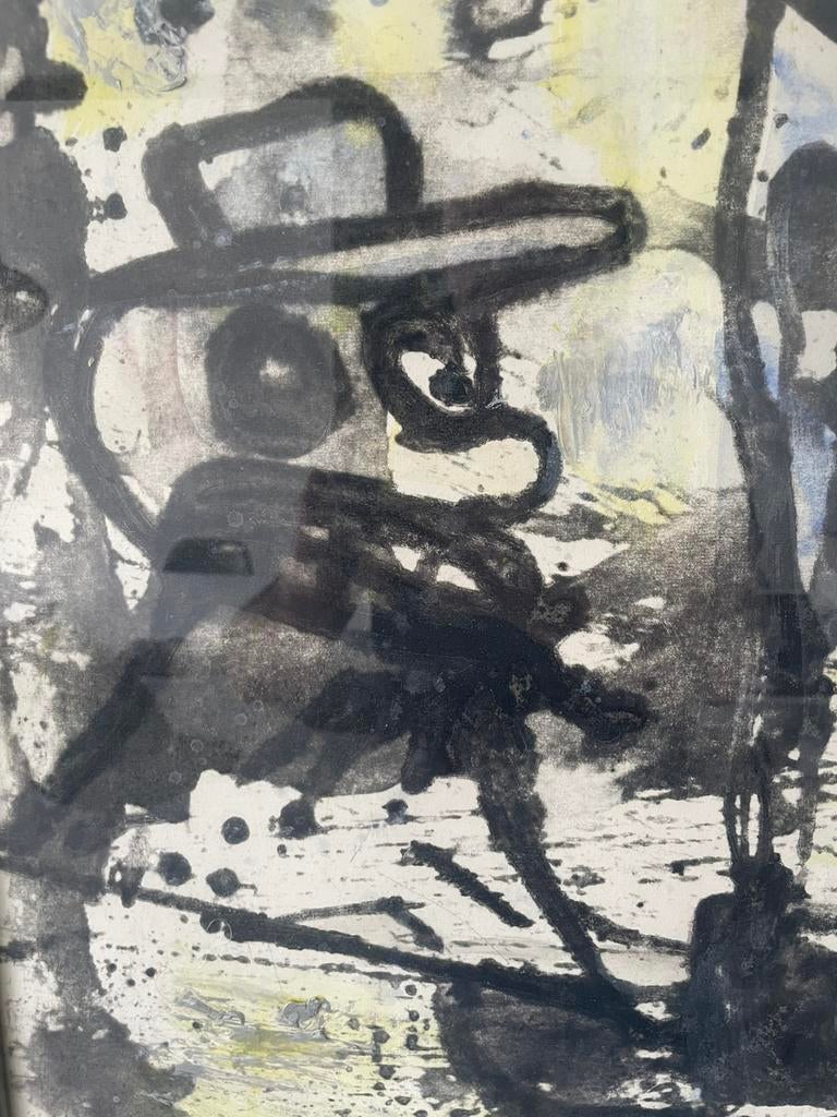 - Fred Bervoets - ets opgehoogd  met aquarel en gouache, Ophalen