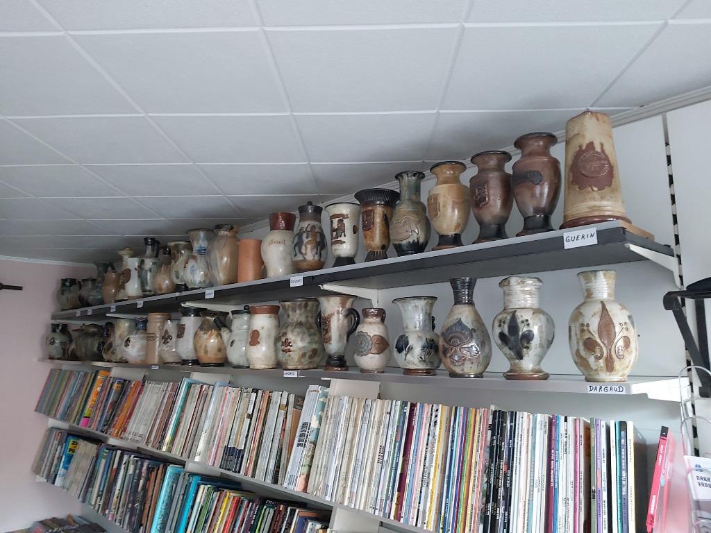 grès signé (Bouffioulx ) a vendre en lot ou a la pièce, Antiquités & Art, Enlèvement ou Envoi