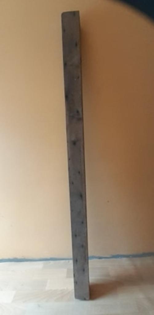 Poutre en chène rabotée, Bricolage & Construction, 50 mm ou plus, Enlèvement ou Envoi, Moins de 200 cm, Chêne