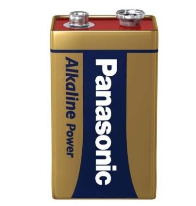 Panasonic 9 V Volt - Alkaline Power 6LR61APB - Blok Batterij, Ophalen of Verzenden, Nieuw, Oplaadbaar