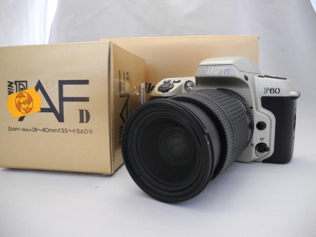 Appareil refex Nikon analogique F60 met 28-80 lens, Envoi, Comme neuf, Reflex miroir, Nikon