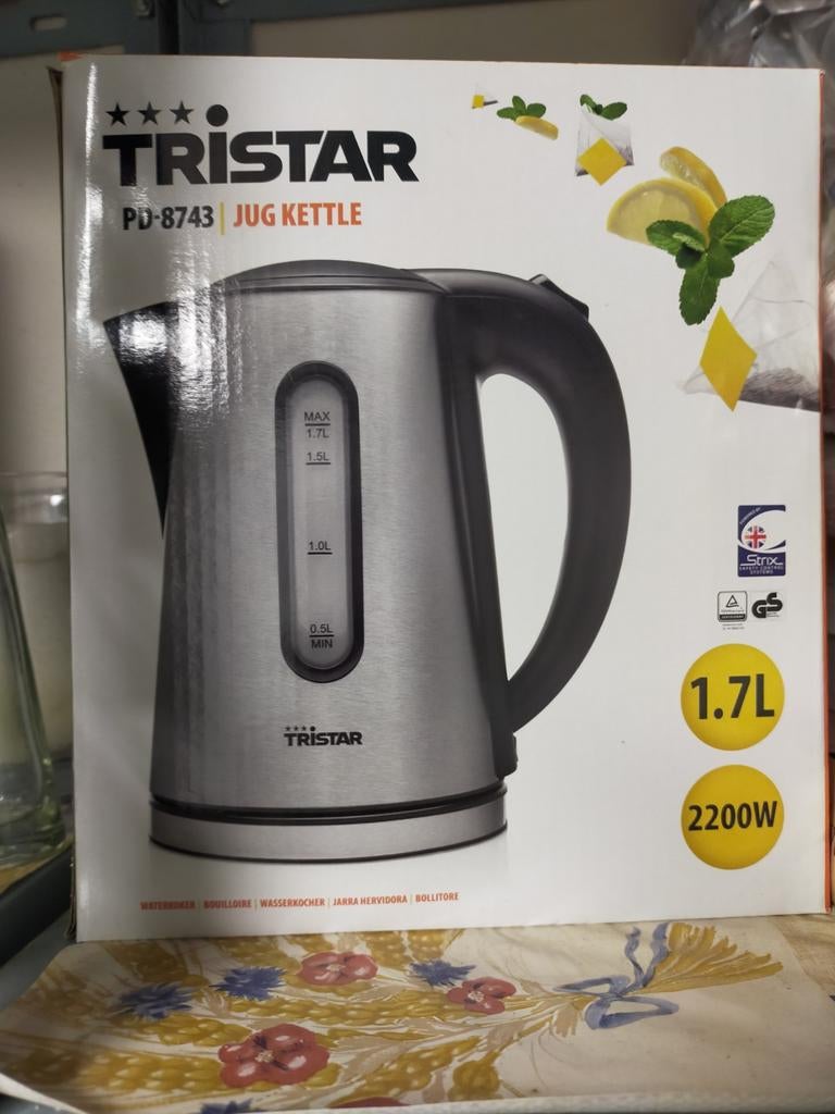 waterkoker, 1 tot 2 liter, Ophalen, Nieuw