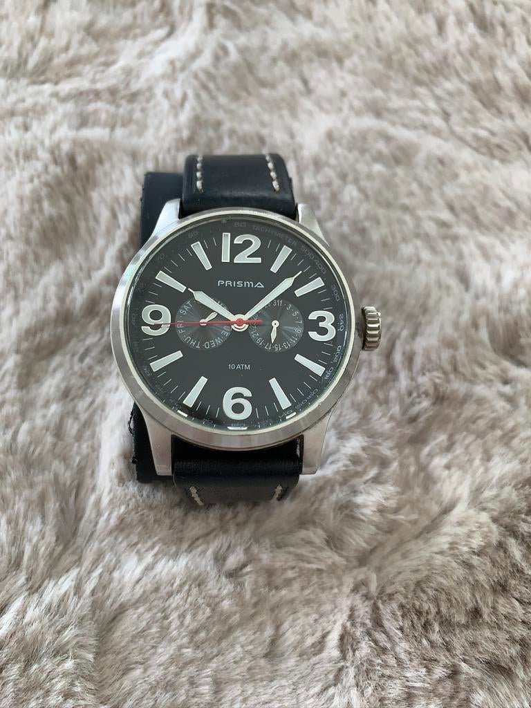 Prisma horloge, Handtassen en Accessoires, Horloges | Heren, Overige merken, Overige materialen, Polshorloge, Ophalen of Verzenden