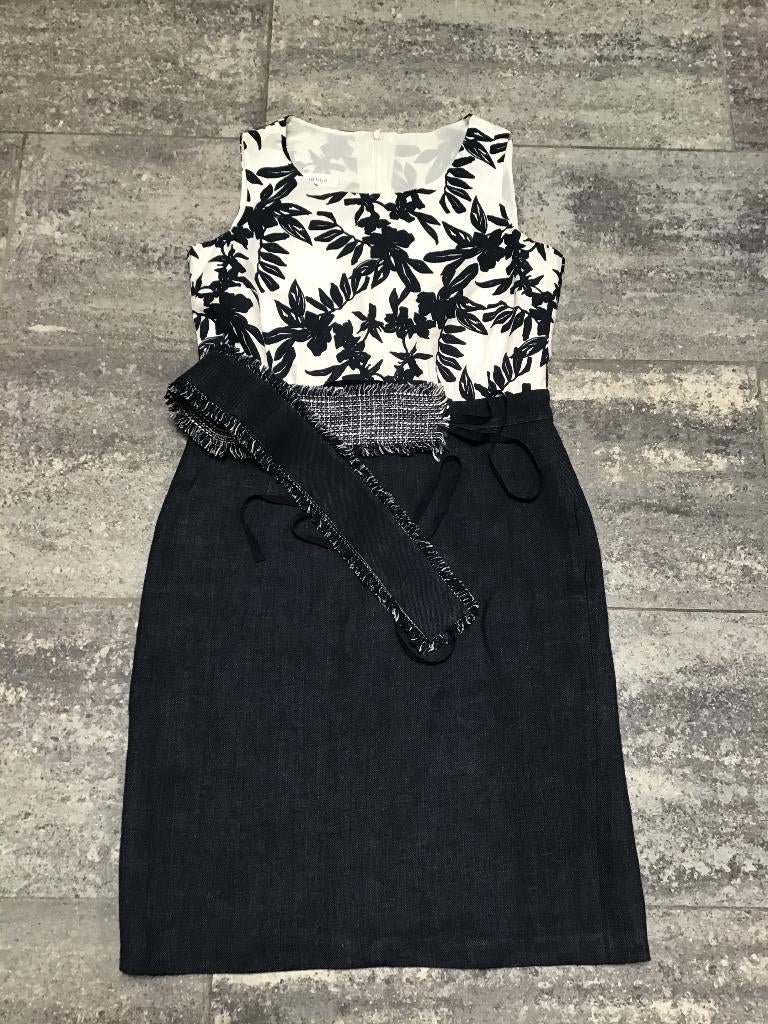 Jurk Gigue 38/40, Blauw, Ophalen of Verzenden, Zo goed als nieuw, Boven de knie