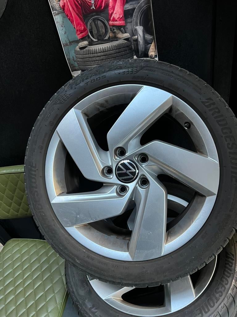 VW Golf 7/8 velgen set 17 inch originele Richmond, Auto-onderdelen, Banden en Velgen, Ophalen, Velg(en), 17 inch, Zomerbanden