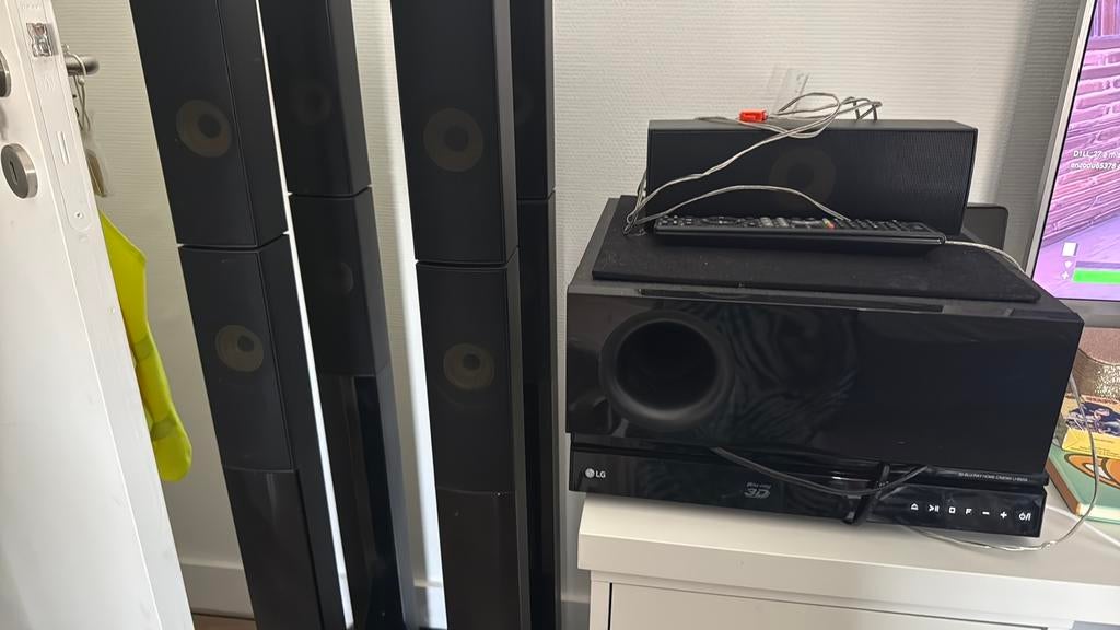 LG 3D Blu-Ray home cinema LHB655, Enlèvement, Utilisé, Ensemble surround complet, Autres marques