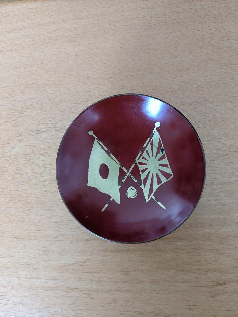 Japanse Sake Cup Russisch-Japanse oorlog., Verzamelen, Militaria | Algemeen, Landmacht, Verzenden