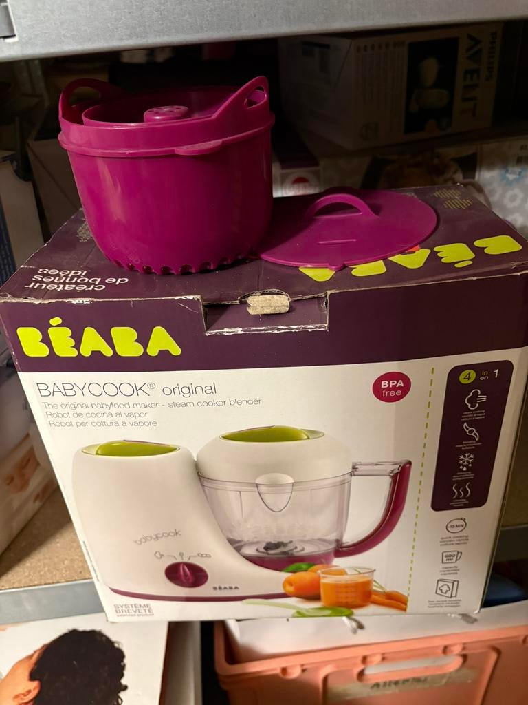 Béaba BabyCook Original + cuiseur à riz, Enlèvement, Utilisé, Autres types