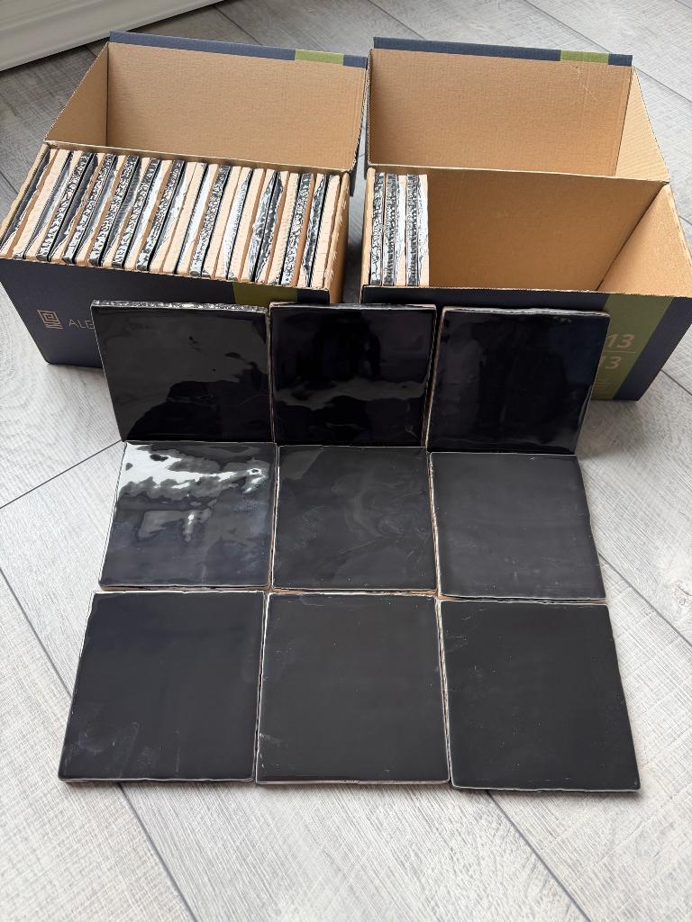 Design wandtegels 13x13, Bricolage & Construction, Dalles & Carrelages, Enlèvement, Neuf, Carrelage mural