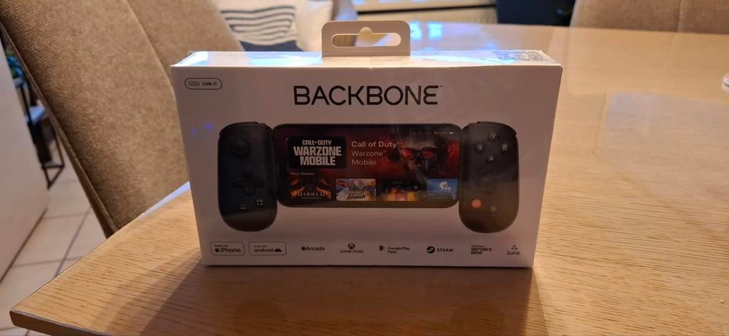 Backbone controller iphone en android, Ophalen, Nieuw