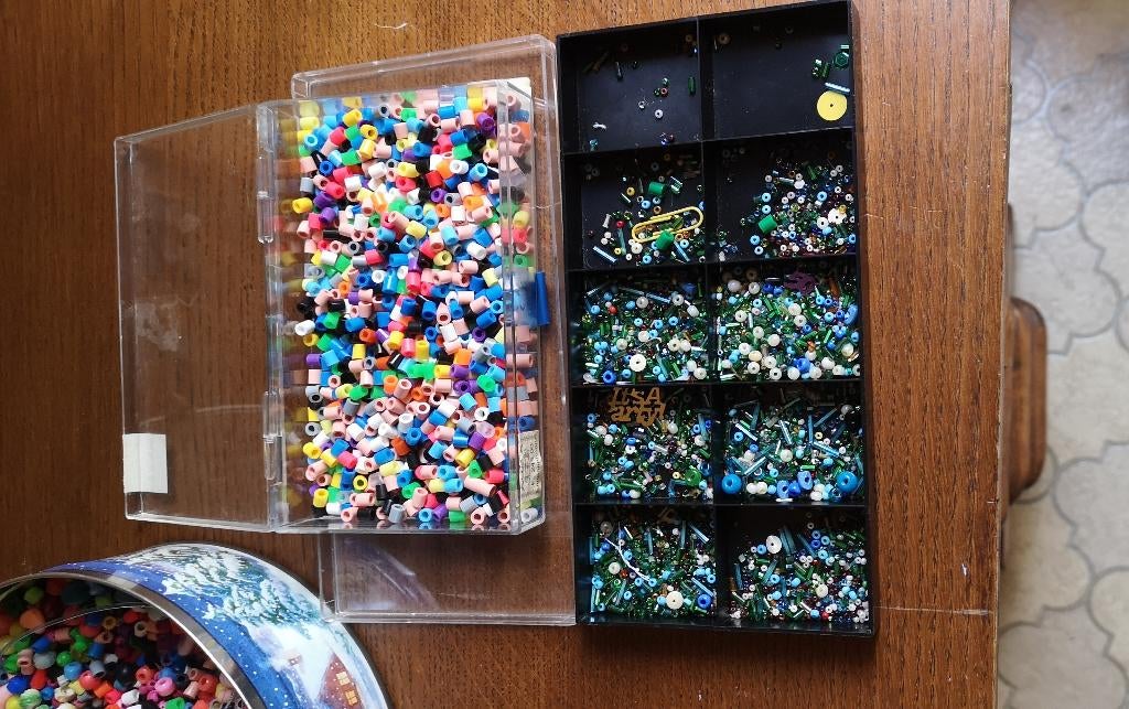 knutselparels, Ophalen, Zo goed als nieuw