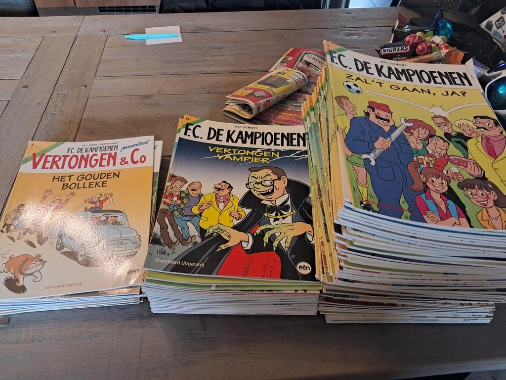 Fc de kampioenen strips te koop, Boeken, Ophalen