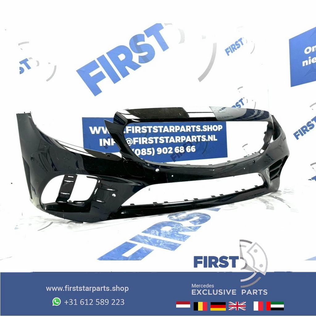 W205 C205 Facelift AMG BUMPER Mercedes C Klasse 2019-2021 VO, Gebruikt, -, Voor, Ophalen of Verzenden