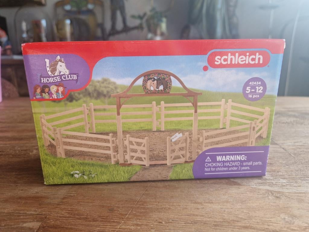 Schleich Horse club 42434 paarden weide, Ophalen of Verzenden