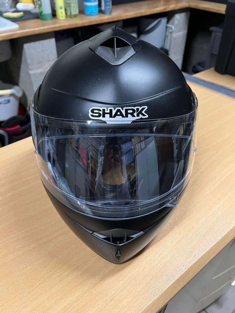 Casque de moto modulable Shark Taille M, Motoren, Kleding | Motorhelmen, Ophalen of Verzenden, M, Shark
