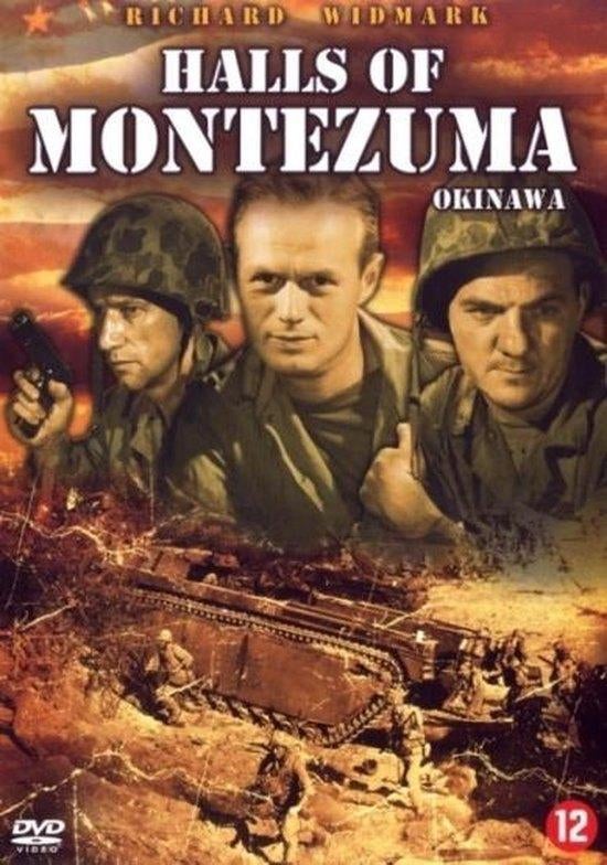 Halls of Montezuma met Richard Widmark, Karl Malden,, Cd's en Dvd's, Ophalen of Verzenden, Zo goed als nieuw, 1940 tot 1960, Actie en Avontuur