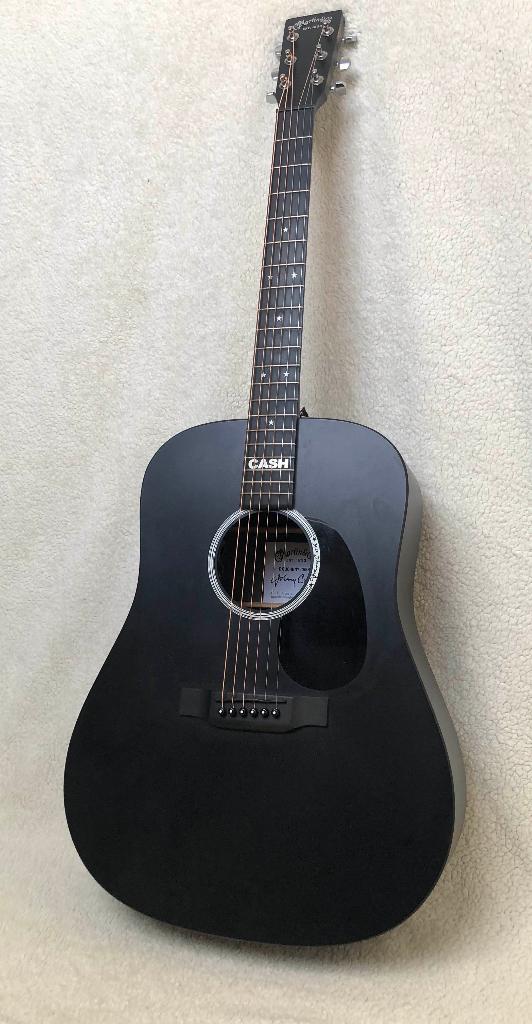 Martin DX Johnny Cash, Ophalen, Zo goed als nieuw, Western- of Steelstringgitaar, Met (piezo-)element