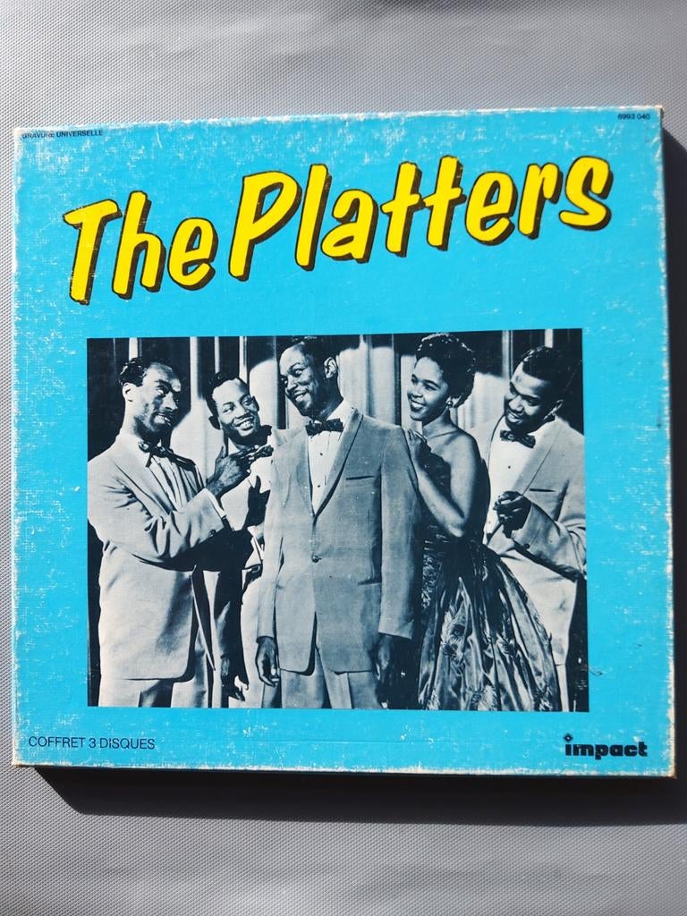 THE PLATTERS coffret 3 disques, Ophalen of Verzenden, Blues