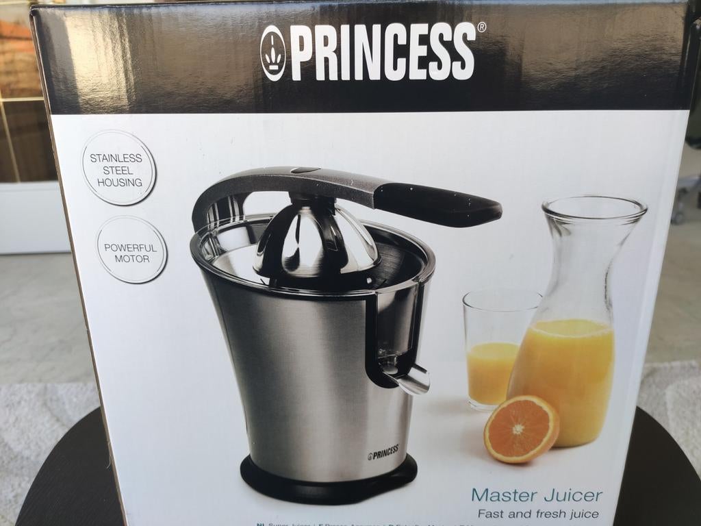 Princess 201851 Master Juicer, nog in de verpakking!, Elektronische apparatuur, Keukenmixers, Nieuw, Ophalen