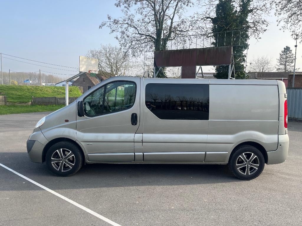 Opel Vivaro dubbele cabine L2, Auto's, Opel, Particulier, Vivaro, ABS, Airbags, Airconditioning, Boordcomputer, Centrale vergrendeling