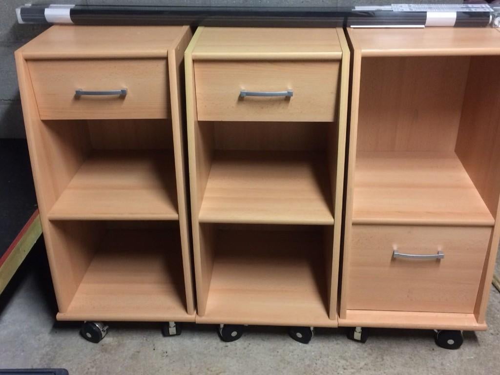 kasten op wielen (3x), Huis en Inrichting, Ophalen, Gebruikt