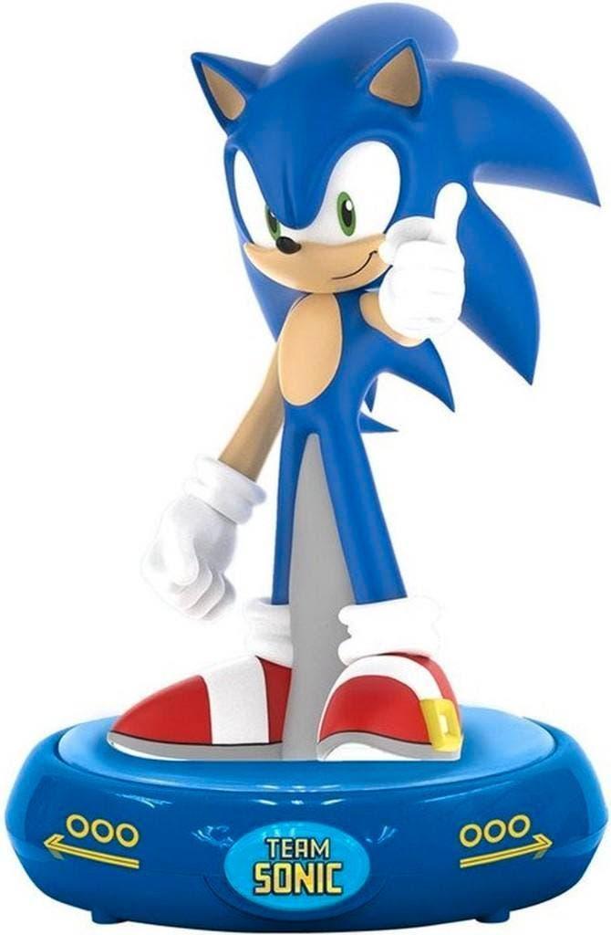 Sonic 3D Led Nachtlampje - Sonic the Hedgehog, Kinderen en Baby's, Kinderkamer | Inrichting en Decoratie, Ophalen of Verzenden