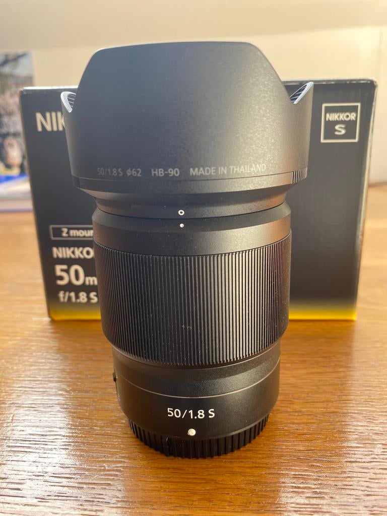 Nikon Z 50 mm f1.8 S NIEUWSTAAT!, Enlèvement ou Envoi, Comme neuf
